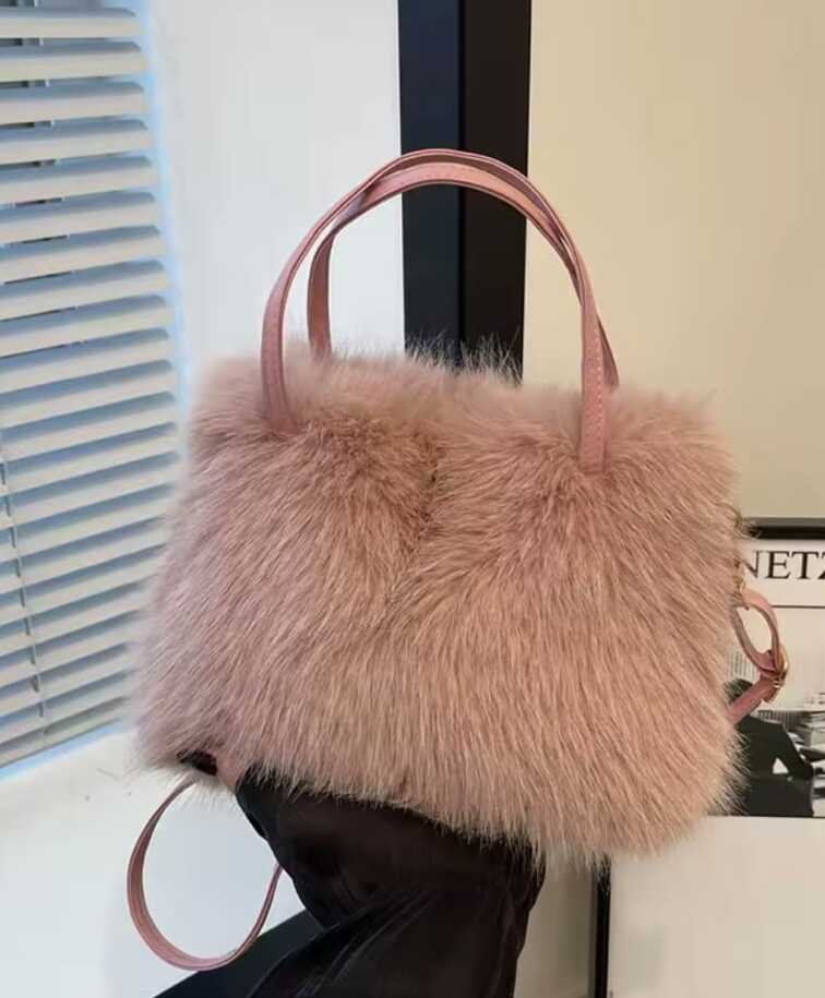 Sac fausse fourrure